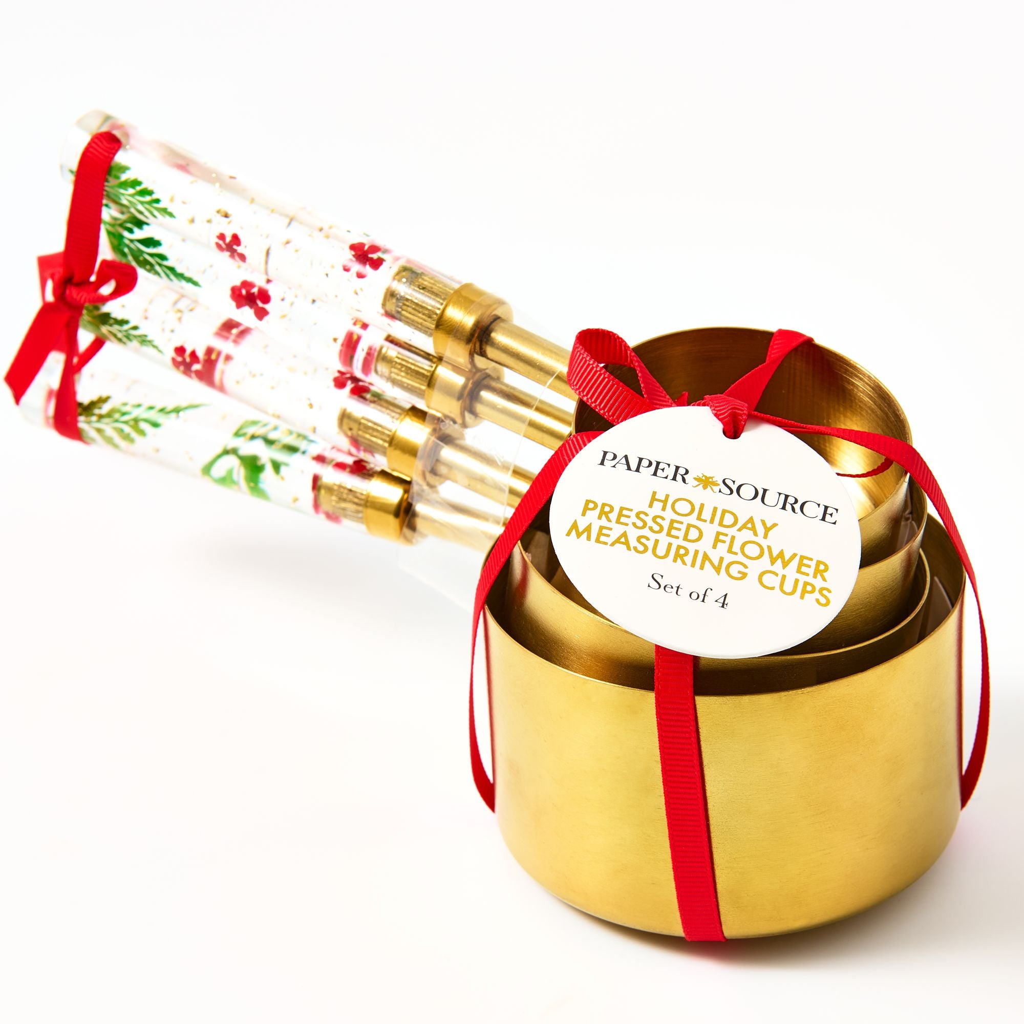 Holiday Pressed Flower Measuring Cups - Image 5