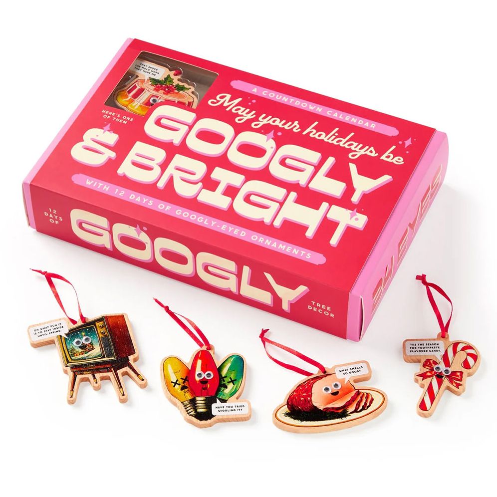 Googly & Bright Holiday Ornament Countdown Calendar - Image 2