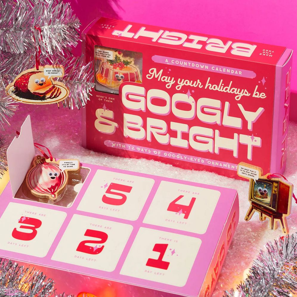 Googly & Bright Holiday Ornament Countdown Calendar - Image 3