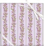 Lavender Stripe Roll Wrap