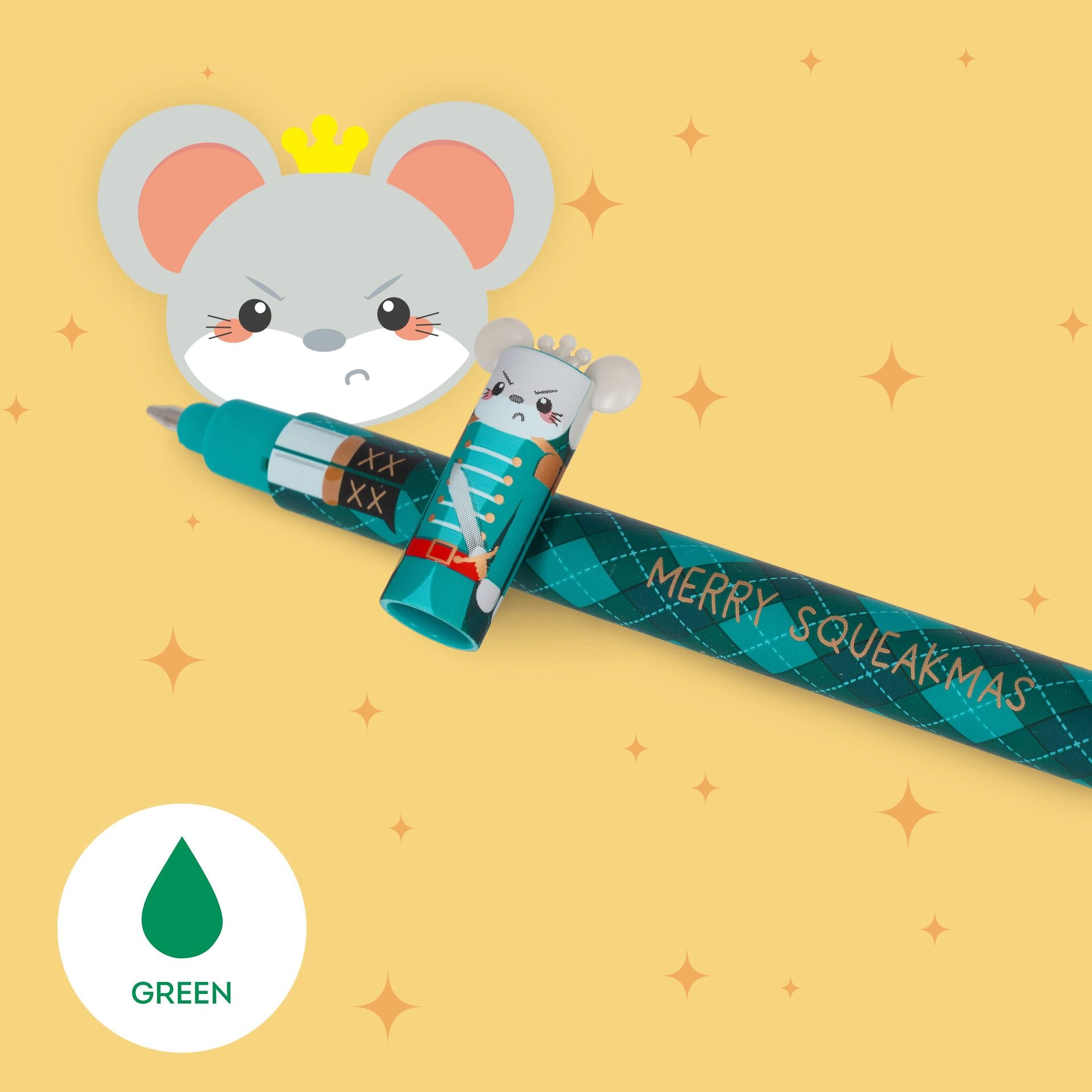 Set of 3 Erasable Christmas Gel Pens - Image 7