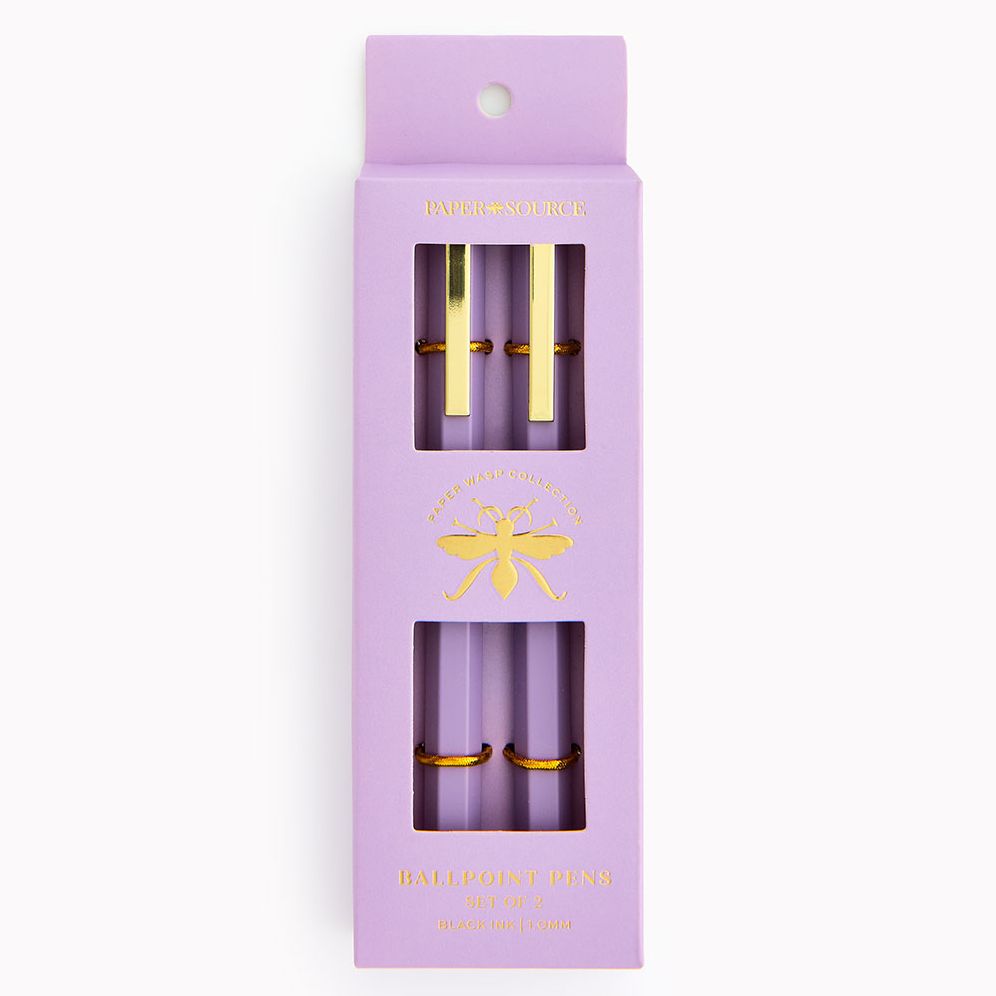 Paper Wasp Dusty Purple Ballpoint S/2 - Limited Edition - Image 2